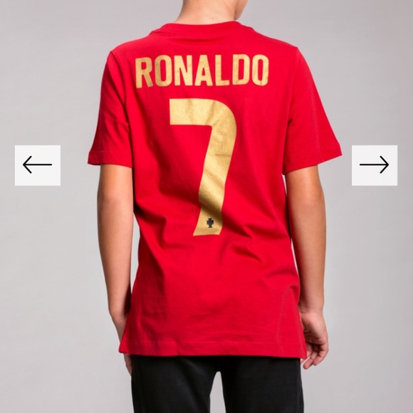 🆕⚽️NIKE RONALDO NAME & NUMBER TEE⚽️🆕 - Picture 6 of 16
